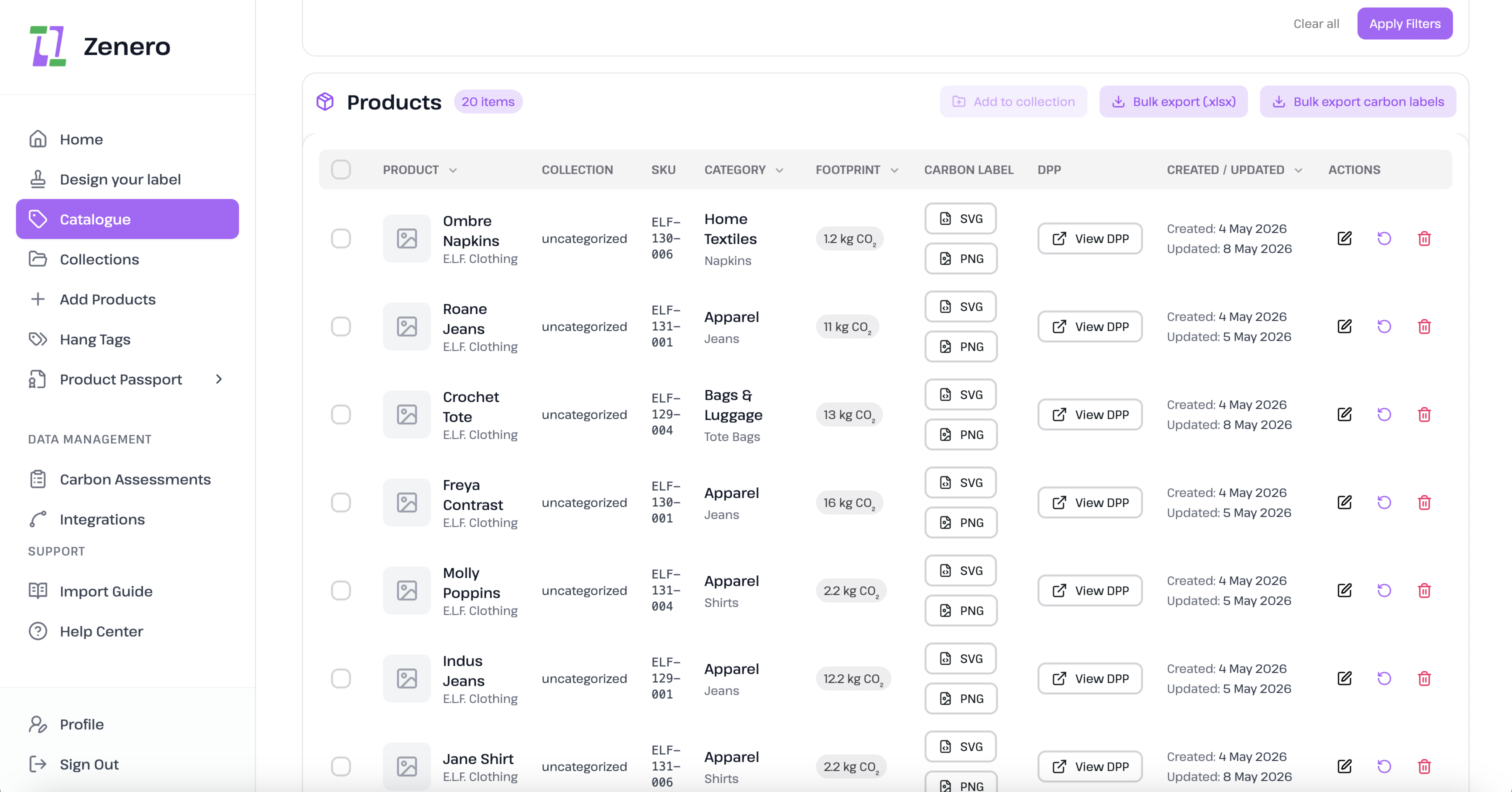 Real-time progress tracking